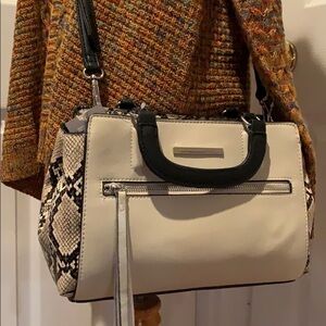 Kenneth Cole Reaction snakeskin crossbody bag